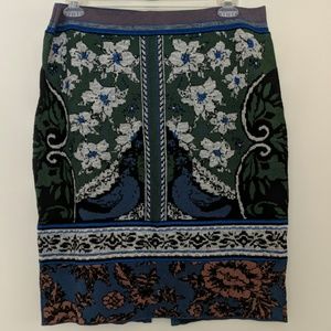 Woven Anthropology Skirt
